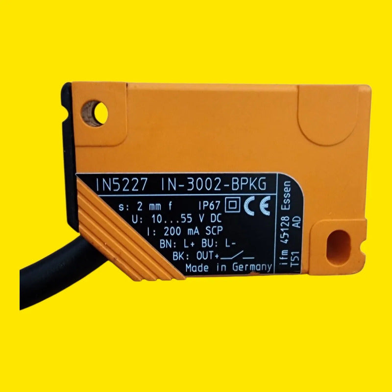 Ifm Efector In5227 In-3002 - Bpkg Sensor Inductivo