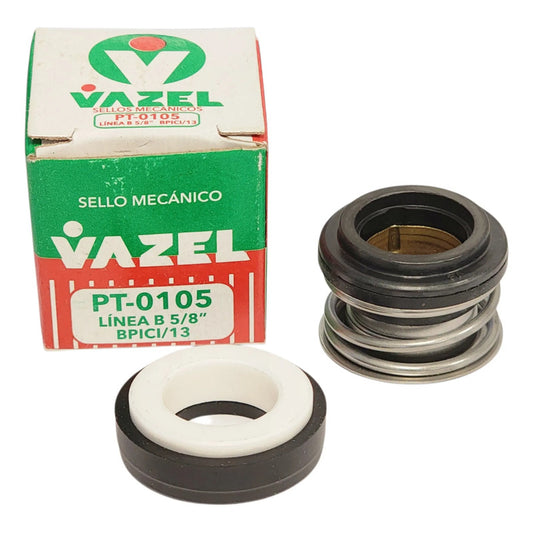 Vazel Pt-0105 Sello Mecánico 5/8 Pulgadas Para Bomba
