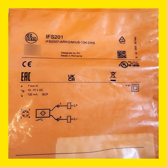 Ifm Ifs201 Ifb2007-arkg/m/us-104-drs Sensor Inductivo