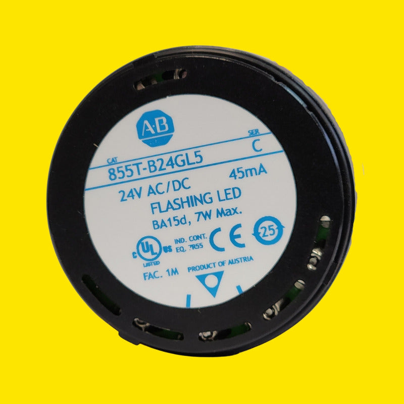 Torreta Indicadora Allen Bradley 855t-b24gl5 24v Led