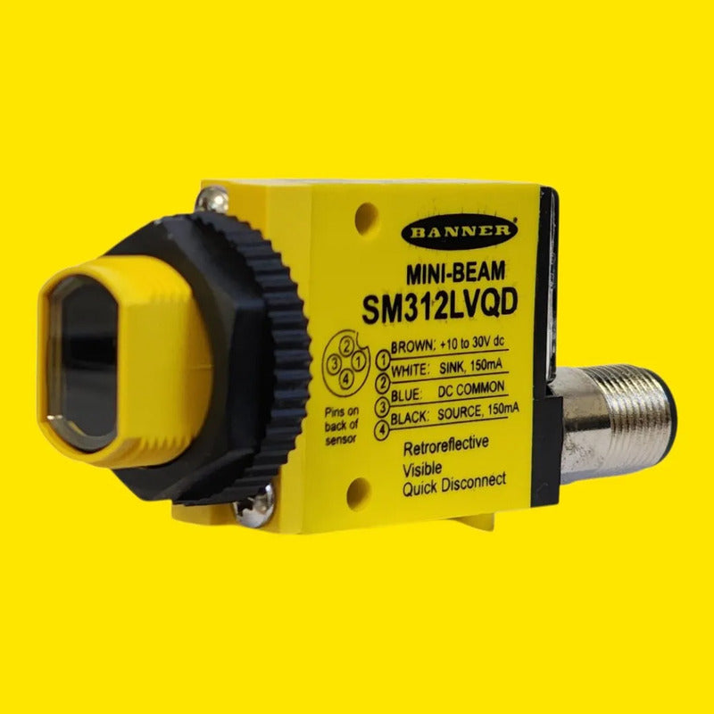 Banner Sm312lvqd Sensor Fotoelectrico 26838 Mini-beam