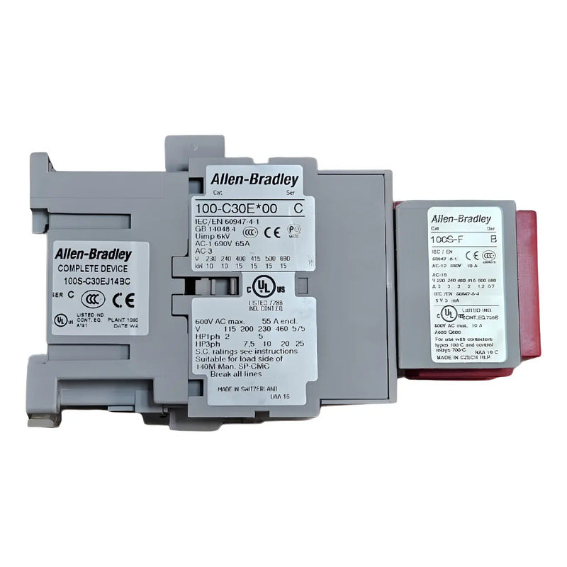 Allen-bradley 100s-c30ej14bc Contactor Ser. C 24v Safety