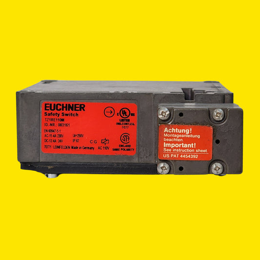 Euchner Tz1re110m Interruptor De Seguridad Con Bloqueo Negro