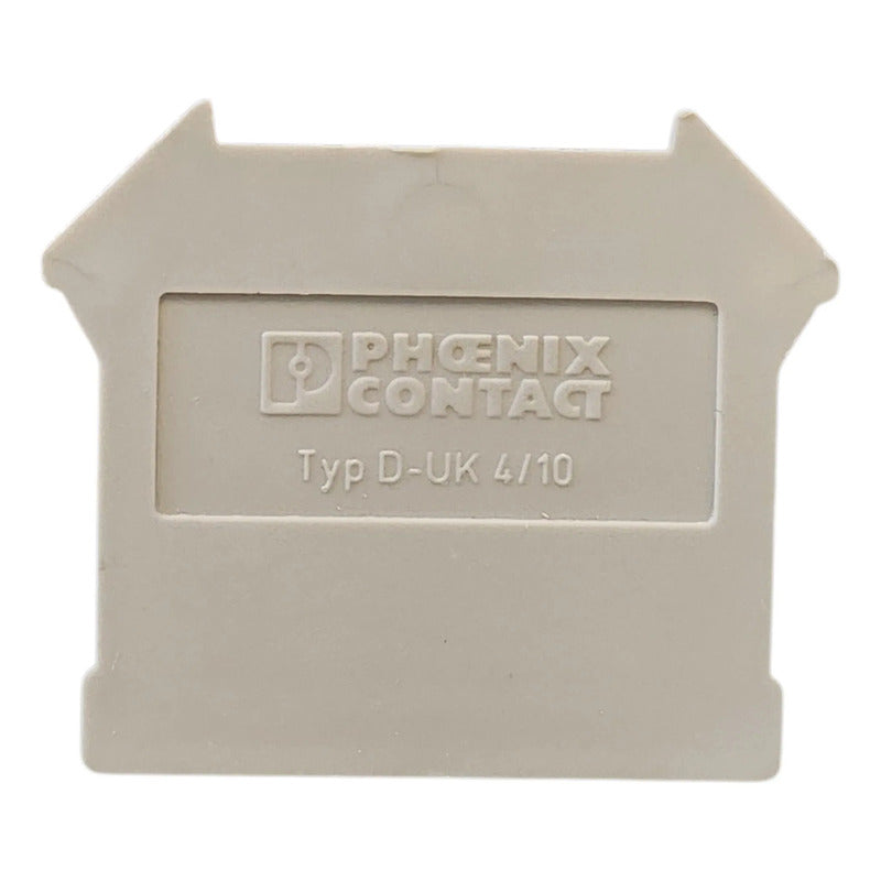Phoenix Contact D-uk 4/10 Tapa Final Para Clema 3003020