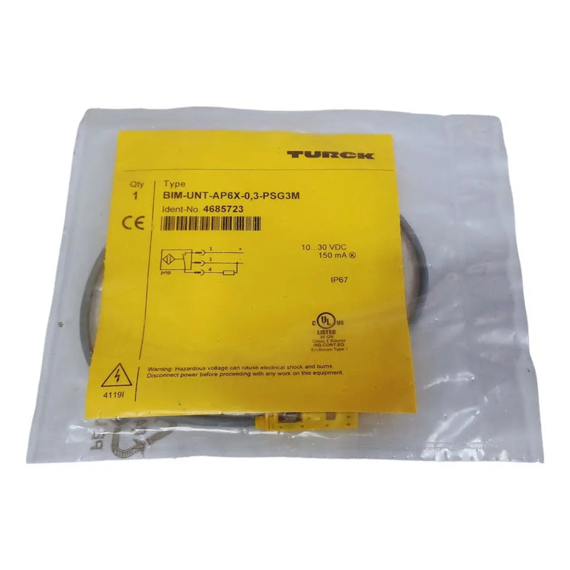 TURCK BIM UNT AP6X 0,3 PSG3M 4685723 Magnetfeldsensoren OVP 7 1 5 #782 TURCK BIM UNT AP6X 0,3 PSG3M 4685723 Magnetfeldsensoren OVP 7 1 5 #782