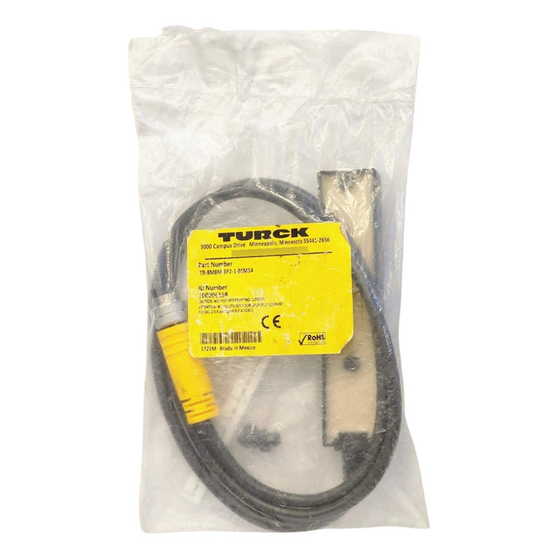 Turck Tb-8m8m-3p2-1-bsm14 Junction Box M8 Sensores Id 100006