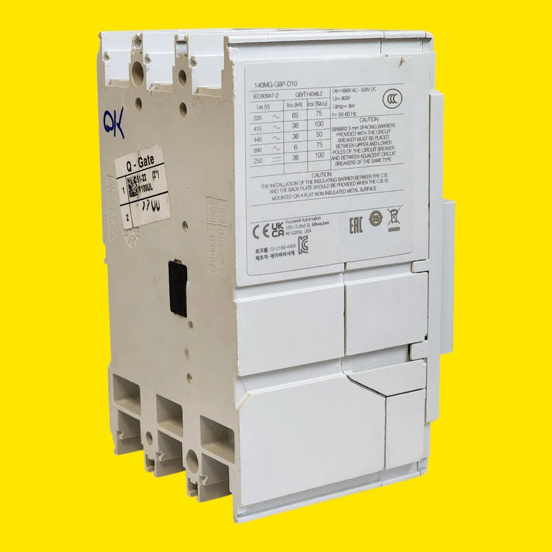 Allen-bradley 140mg-g8p-d10 Guardamotor 100a 690v