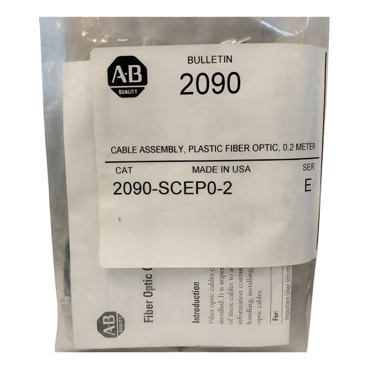 Allen Bradley 2090-scep0-2 Cable De Fribra Optica
