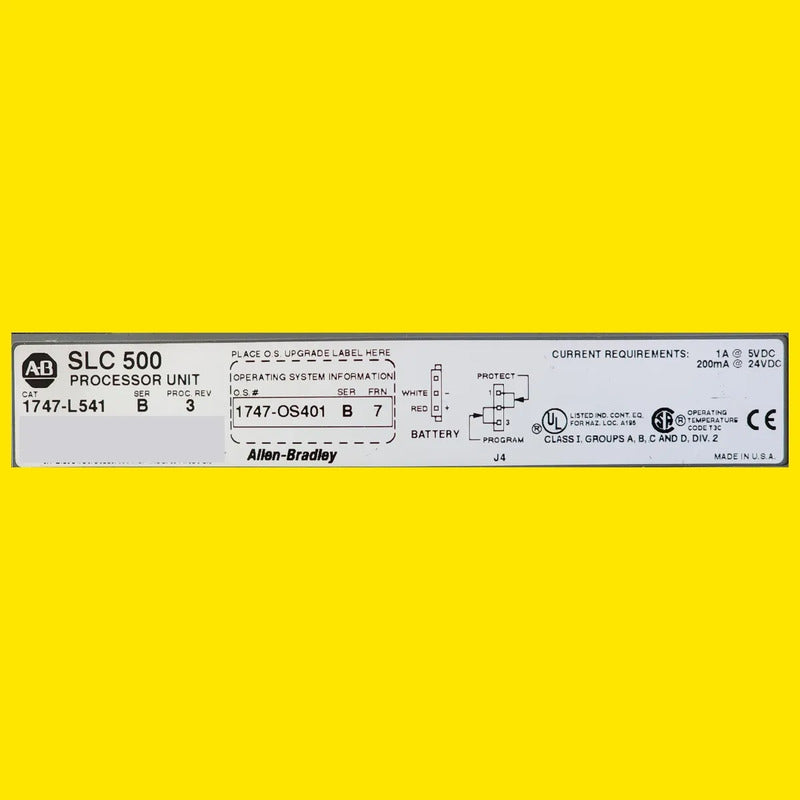 Allen-bradley 1747-l541 Serie B Plc Slc 5/04