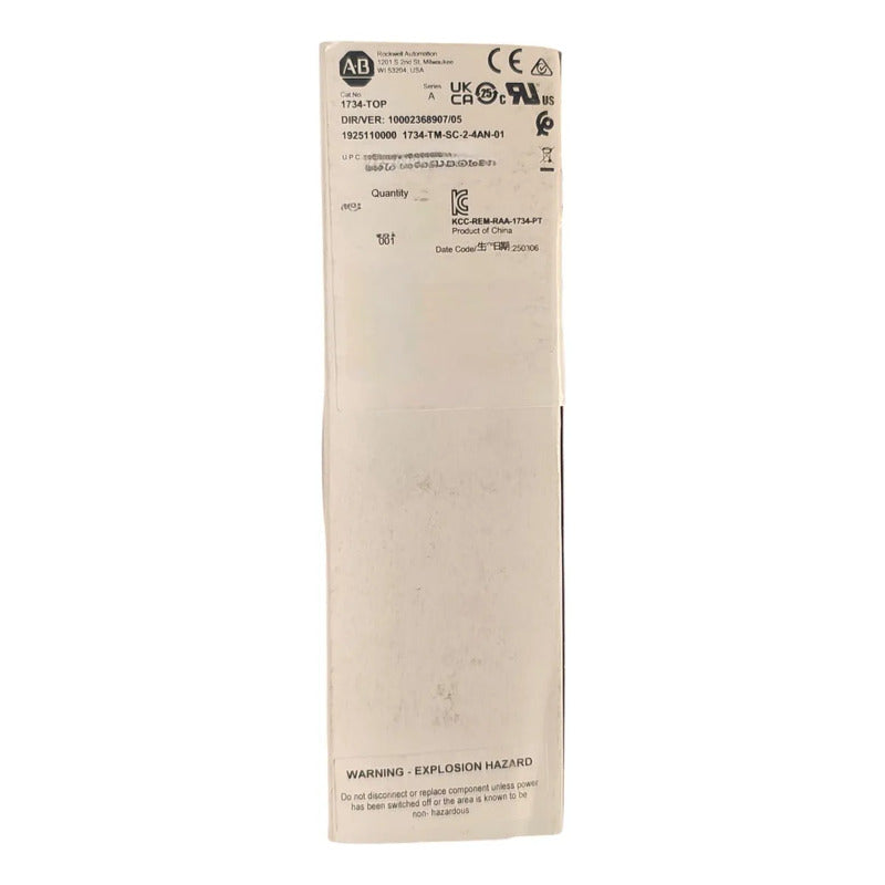 1734-top Allen-bradley Base De Terminal Point I/o