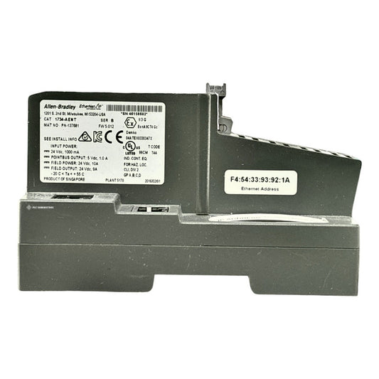 Allen-bradley 1734-aent Adaptador Ethernet I/o