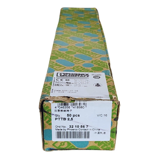 Phoenix Contact Pttb 2,5 50 Piezas