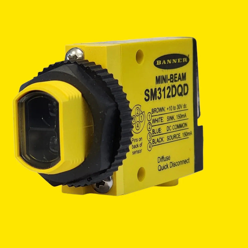 Banner Sm312dqd 26834 Sensor Fotoeléctrico 12-24vdc