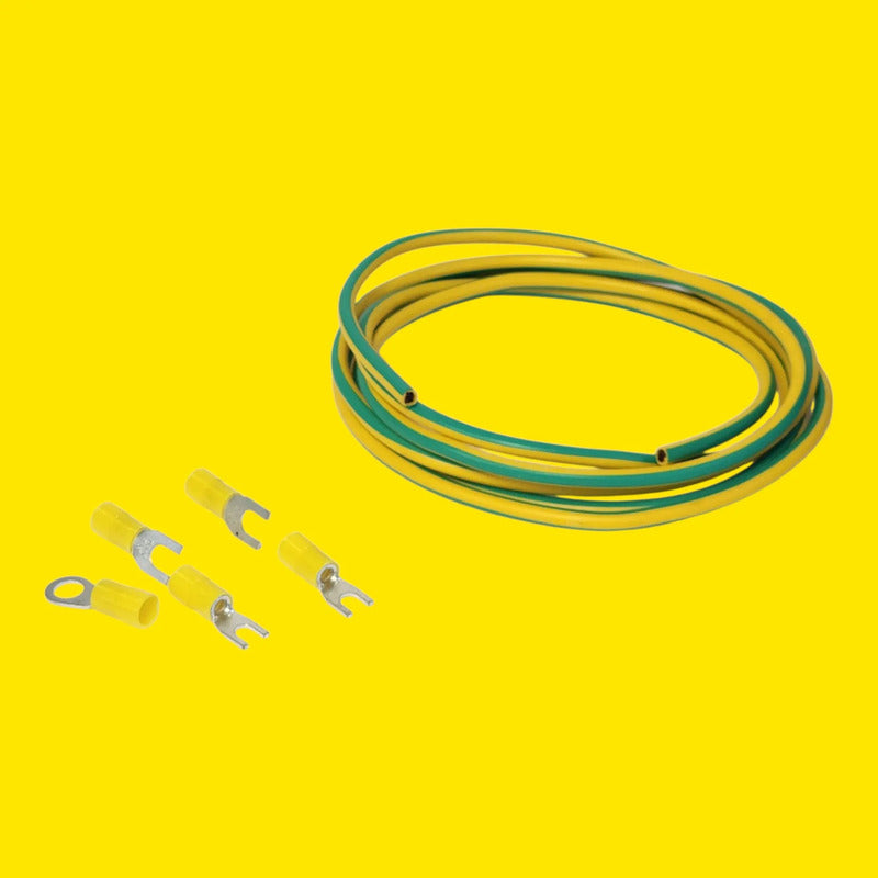 Abb D614l847u04 Cable Tierra Puesta A Tierra D184b007u01 Amarillo