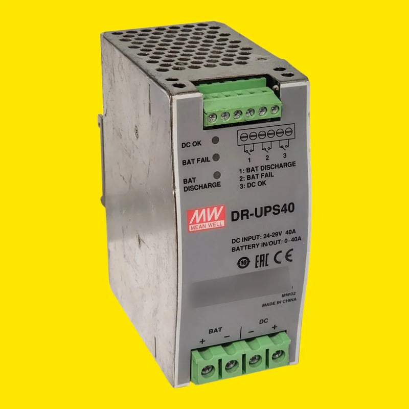 Mean Well Dr-ups40 Módulo Ups Dc 24v 40a Riel Din