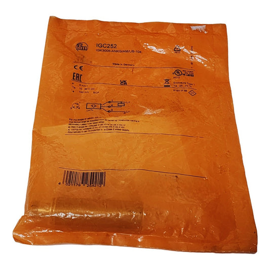 Ifm Igc252 Igk3005-ankg/am/us-104 Sensor