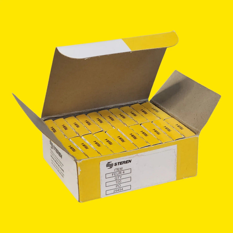Steren Feur-4 Fusible Europeo Vidrio 4a 250v