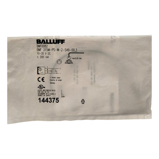 Balluff Bmf 315m-ps-w-2-s49-00,3 Bmf0082 Sensor De Campo