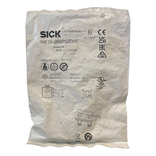 Sick Ime18-08bpszc0s Sensor Proximidad Inductivo