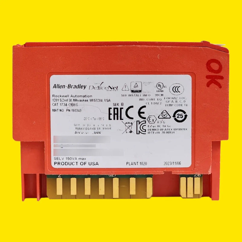 Allen-bradley 1734-ob8s Módulo Seguridad  8 Salidas 24vdc