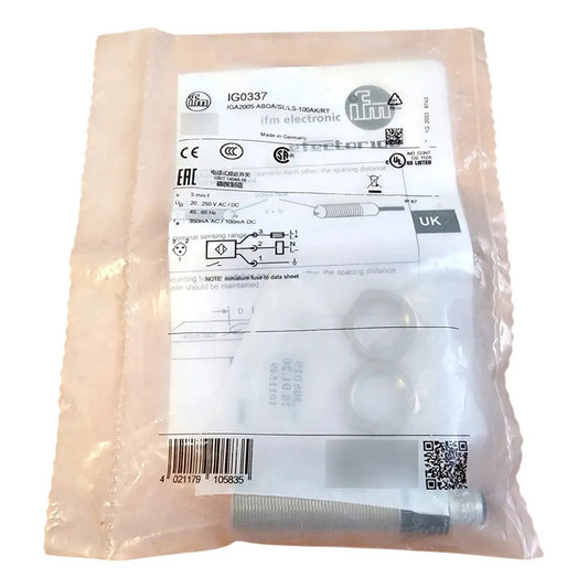 Ifm Ig0337 Sensor Inductivo De Proximidad