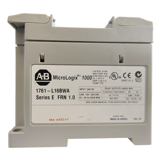 Allen-bradley 1761-l16bwa Micrologix 1000 16 I/o