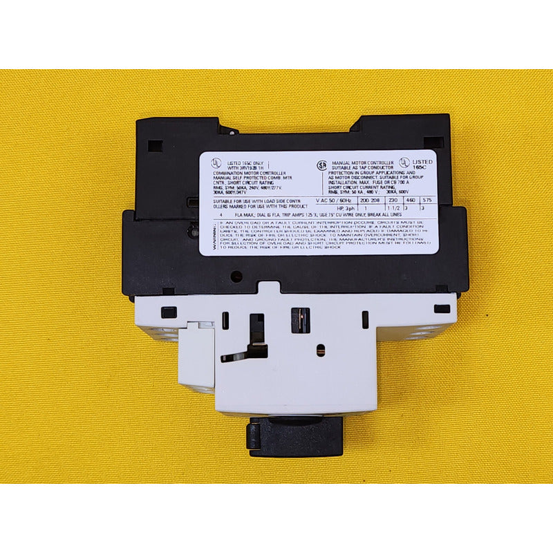 Siemens 3rv1021-1ea10 Disyuntor S0 Protección Del Motor.