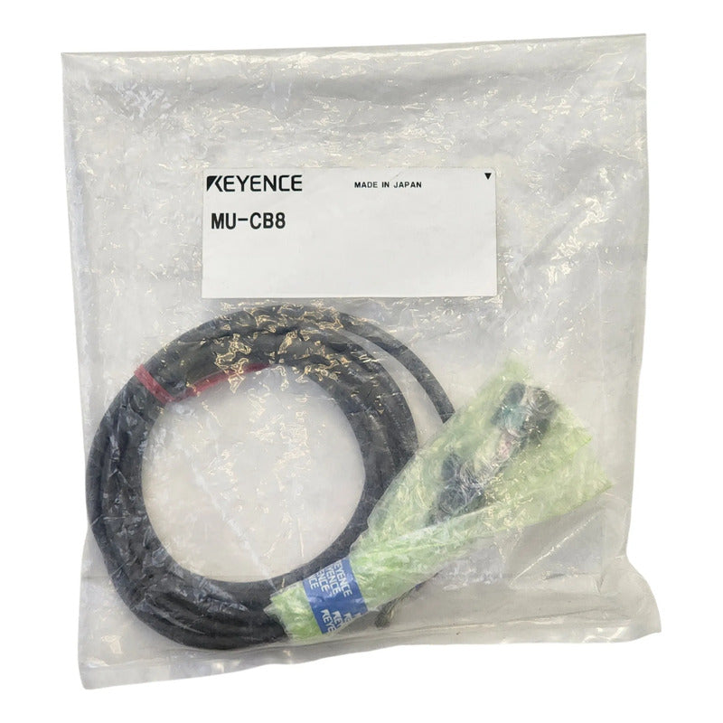 Keyence Mu-cb8 Cable De Alimentación Para Serie Mu-n Negro