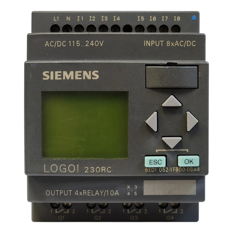 Siemens 6ed1 052-1fb00-0ba4 Controlador Lógico Logo!