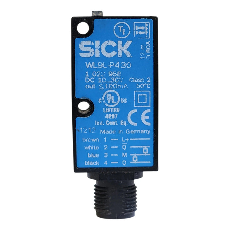 Sick Wt100-2p3419 6052379 Sensor Fotoeléctrico Pnp