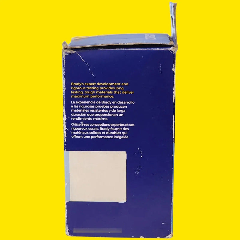 Brady Mc-1500-584-yl Etiqueta Reflejante Continua