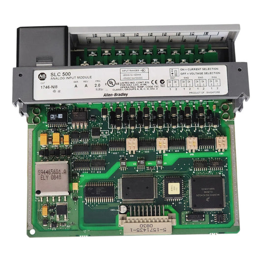 Allen-bradley 1746-ni8 Slc 500 Módulo De Entrada Analogica