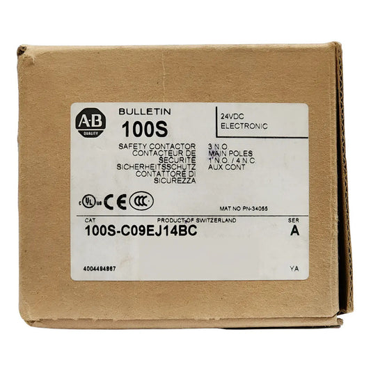 Contactor Seguridad Allen-bradley 100s-c 9a 24v Dc Ser. A