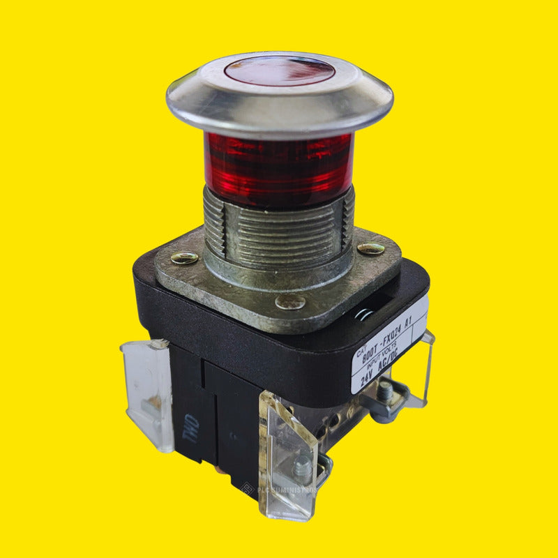 Allen Bradley - Allen Bradley 800t-fxq24 A1 Red Illuminated