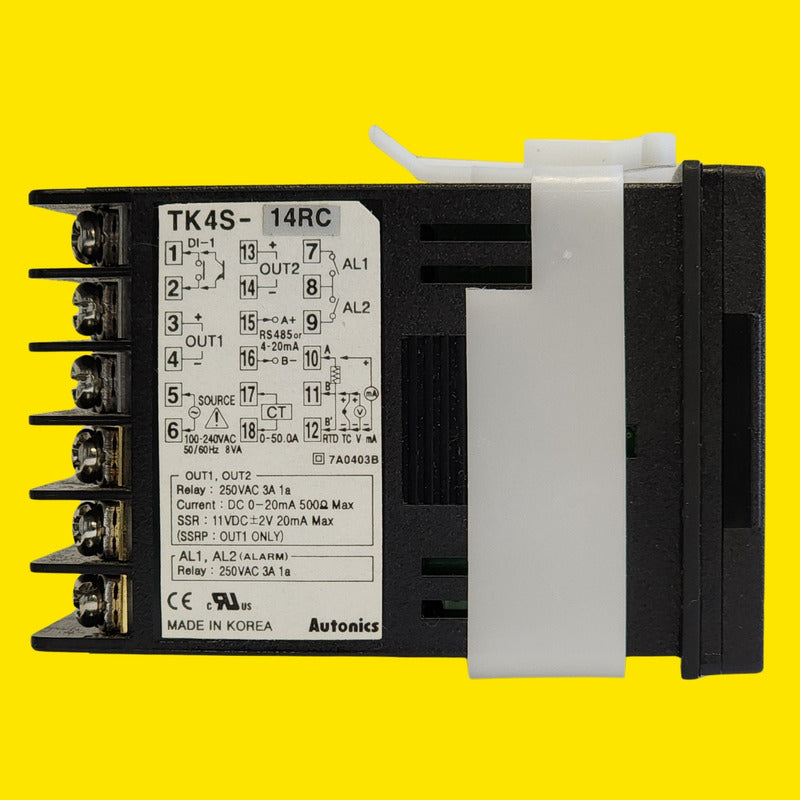 Autonics Tk4s-14rc Controlador Pid Temperatura Led 4 Dígitos