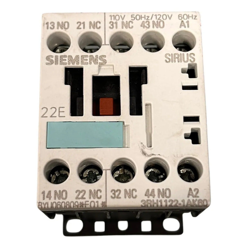 Siemens 3rh1122-1ak60 Contactor Auxiliar Industrial