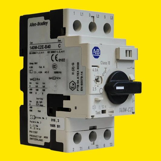 Allen-bradley 140m-c2e-b40 Guardamotor 4a 3 Polos Industrial 50/60 Hz