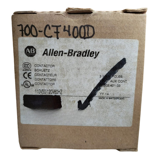 Allen-bradley 700-cf400d Contactor De Control Iec