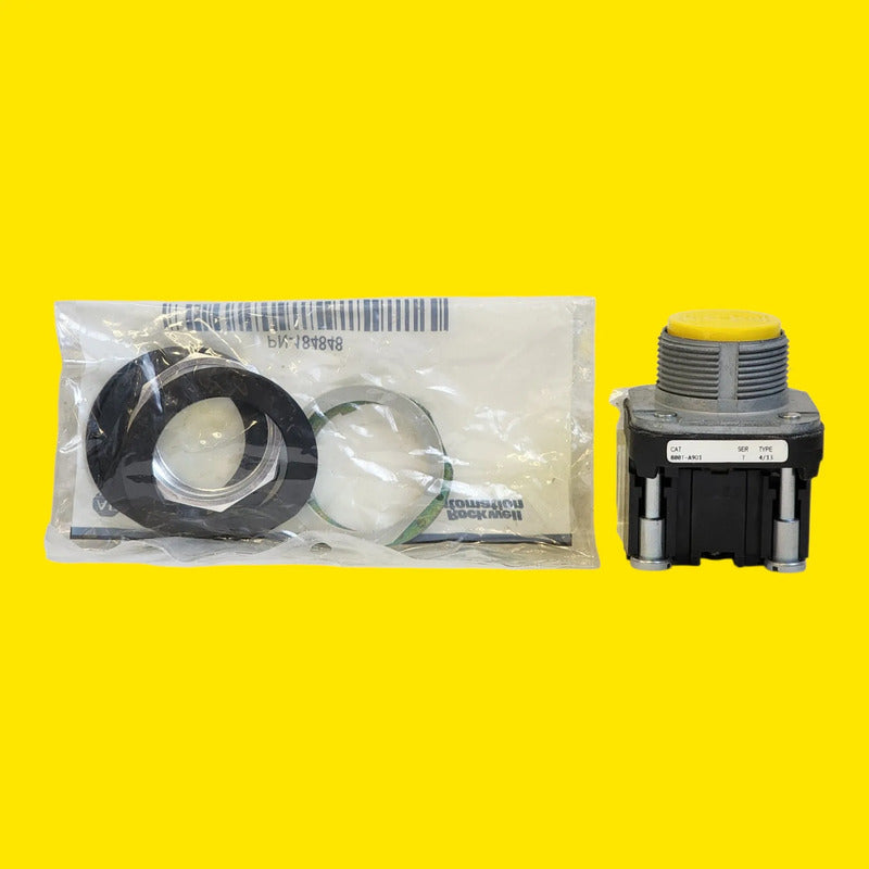 Allen-bradley 800t-a9d1 Pulsador Amarillo 1na 30mm Amarillo