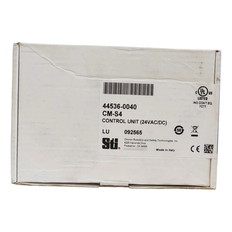 Omron Sti 44536-0040 Cm-s4 Módulo De Seguridad 24v