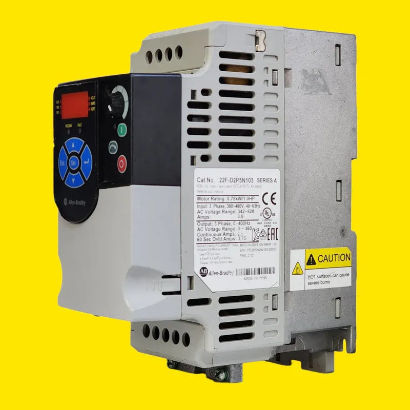 Allen-bradley 22f-d2p5n103 Powerflex 4m 0.75kw 1.0hp