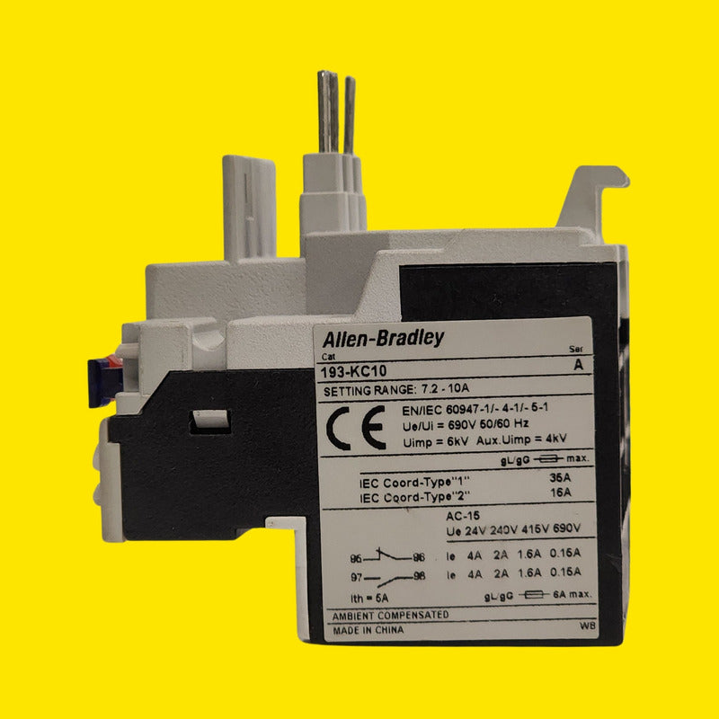 Relé De Control Allen-bradley 193-kc10 Industrial