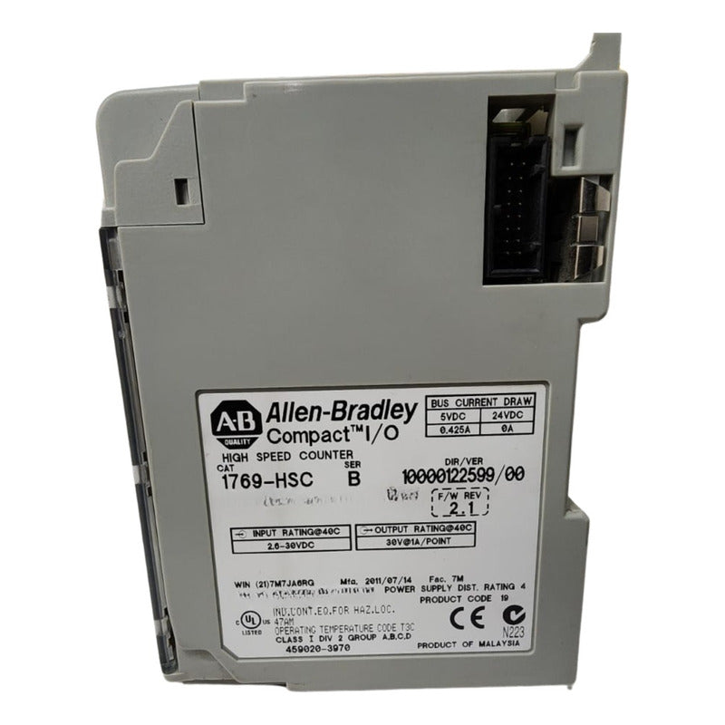 Allen-bradley 1769-hsc Contador De Alta Velocidad