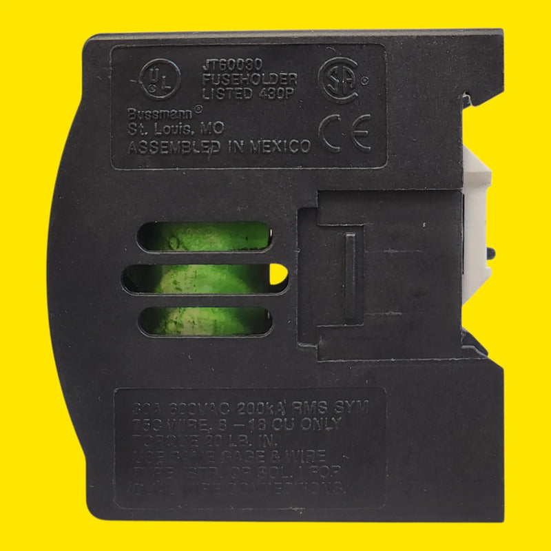 Bussmann Jtn60030 Portafusible Con Fusible