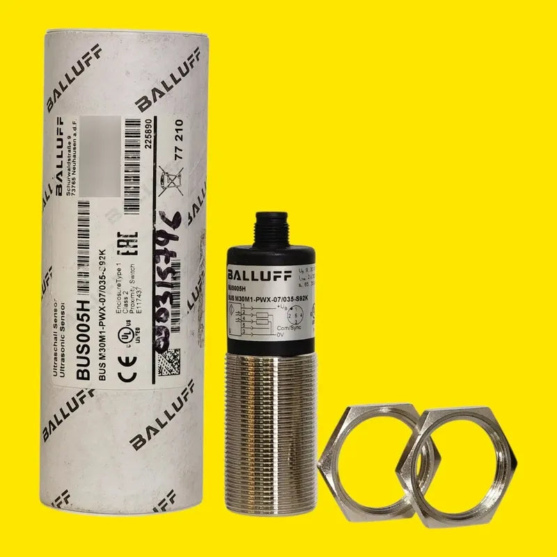 Balluff Bus005h Sensor Ultrasonico M30 Io-link Pnp Ip67 35mm