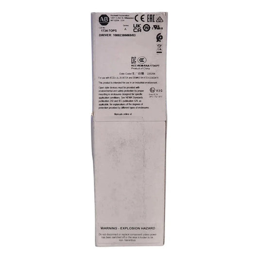 Allen-bradley 1734-tops Tapa Protectora Point I/o
