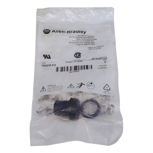 Allen-bradley 800fp-f2 Pulsador Rasante Negro Negro