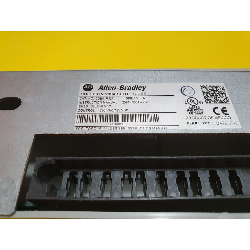 Allen-bradley 2094-slot Filler Módulo De Relleno De Ranura