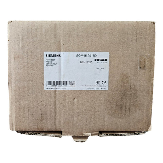 Siemens Sqm45.291b9 Actuador