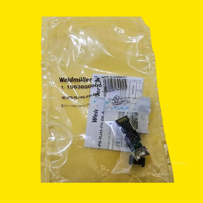 Weidmuller Ie-ps-rj45-fh-bk 1963600000 Connector